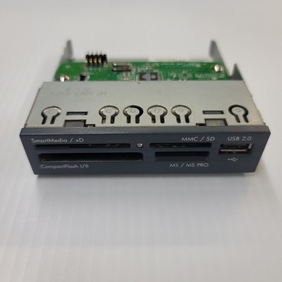 HP ID2004 Front Panel Card Reader 5069-6732 USB 2.0 CF SD MS SmartMedia XP Era