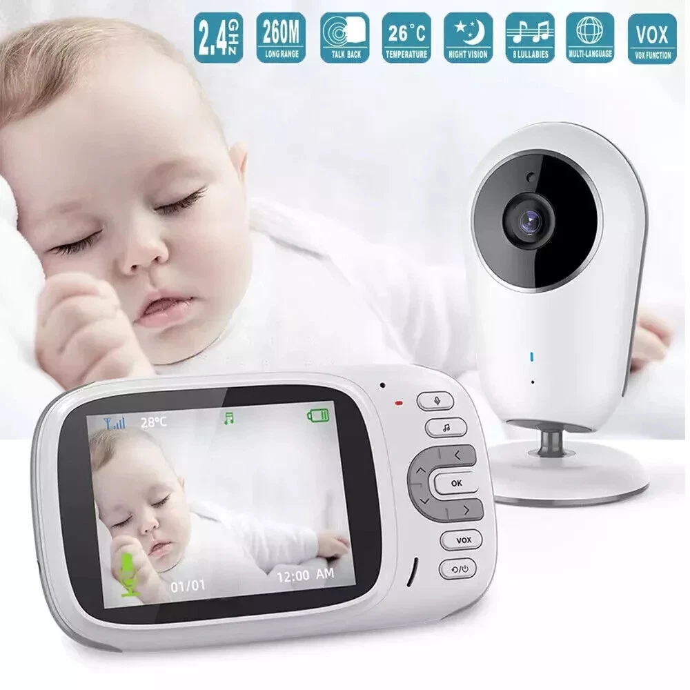3.2" screen, Boifun Baby monitor NO NEED PHONE APP OR INTERNET