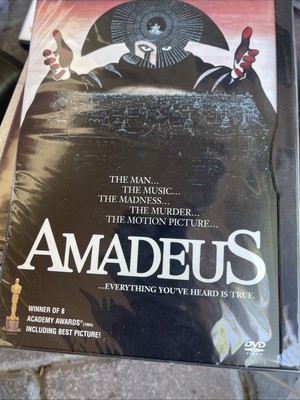 Amadeus 1984 (1997 Time/Warner, DVD, Milos Forman, Rated PG) Tom