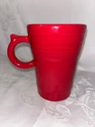 Fiestaware ~ Fiesta ~ Scarlet Latte Mug ~ Thumb Rest
