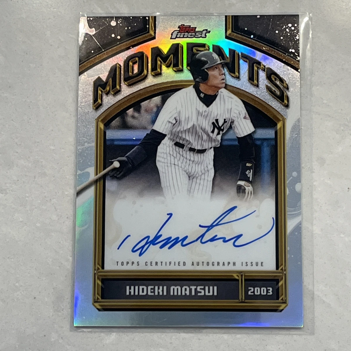 Topps Hideki Matsui New York Yankees Baseball Sports Trading Cards