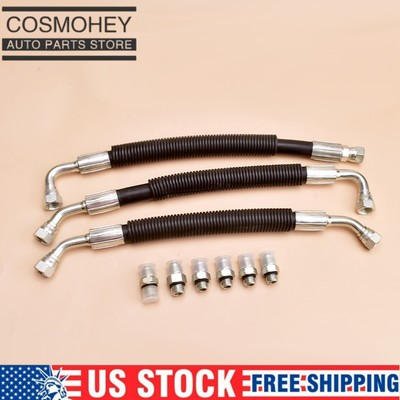 #ad For 1999 2003 Ford 7.3L Powerstroke High Pressure Oil Pump HPOP Hoses Lines Set $59.99