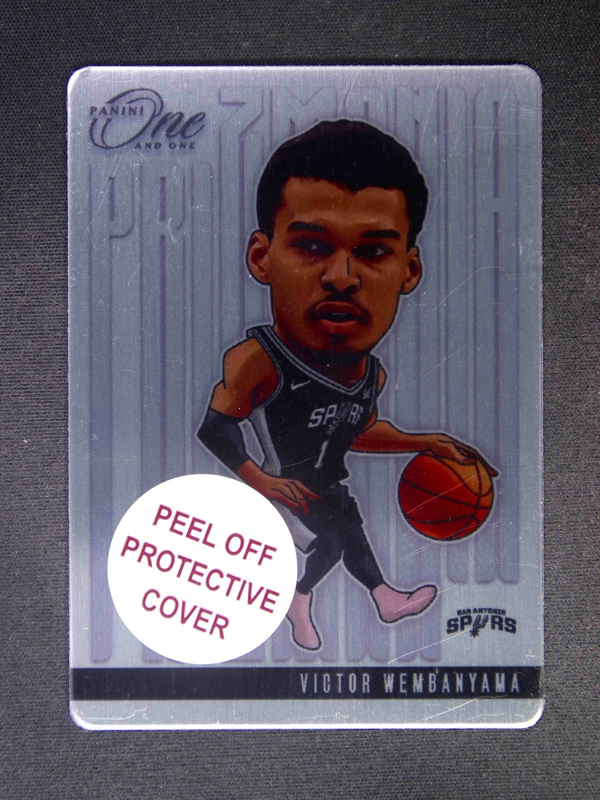 2024-25 Panini One And One Victor Wembanyama #8 Prizmania Case Hit SSP