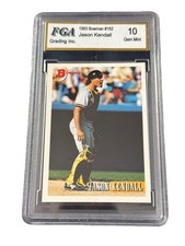 1993 Bowman - Jason Kendall #162 (RC) FGA 10 Gem Mint