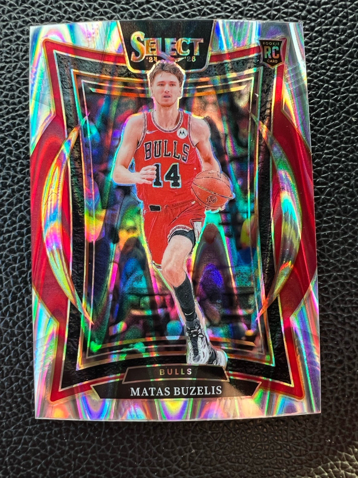 2024-25 Panini Select - Concourse Matas Buzelis #70 Tectonic Prizm (RC)