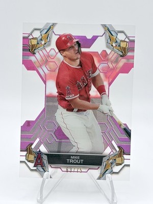 2019 Topps High Tek - Mike Trout #31 Pink /75