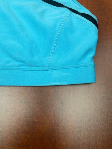 Nike Women’s Dri-Fit Running Sports Bra Blue Size Large 396750-485 - Picture 3 of 10