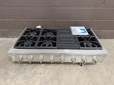 Thermador 48" PRO Gas Range Top  - PCG486WL - 6 Burners + Grill Stainless