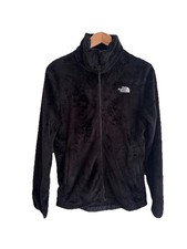 The North Face Osito Fleece Jacket Black Women  s Medium Soft Plush Full Zip