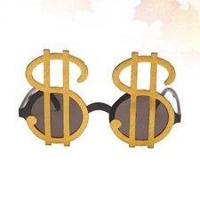 Lightweight Dollar Party Glasses Reusable Multi Color for Dancing Events