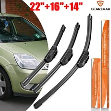 SCHEIBENWISCHER VORNE + HINTEN Setz für Ford Fiesta V 2001-2008 Fusion 2002-2012