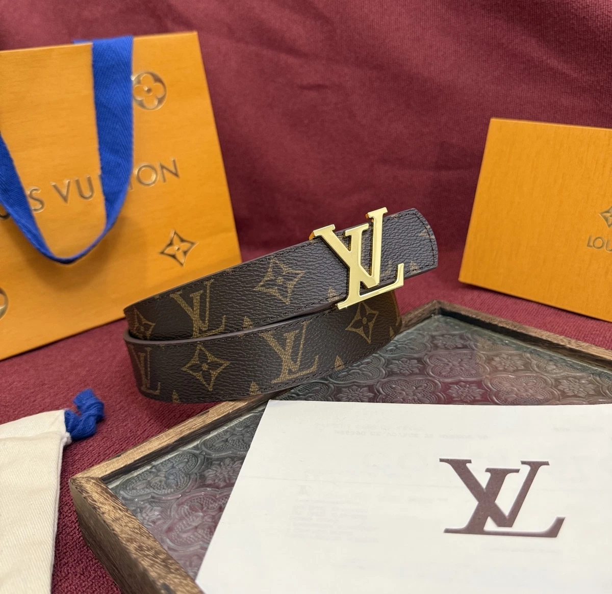 Louis Vuitton 36 Size Belts for Women for sale | eBay