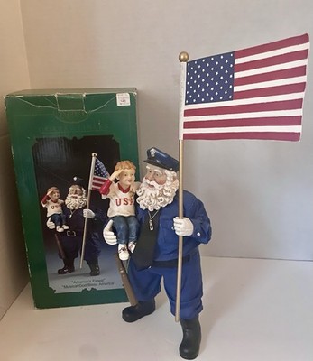 Kurt Adler  America s Finest  Musical   God Bless America  Policeman Boxed