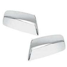 Chrome Mirror Cover Caps for GMC Sierra Chevrolet Silverado 1500/2500/3500  ...
