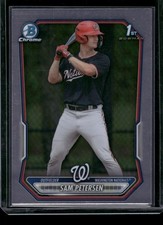 2026 Bowman #BCP-122 Sam Petersen Chrome Prospects