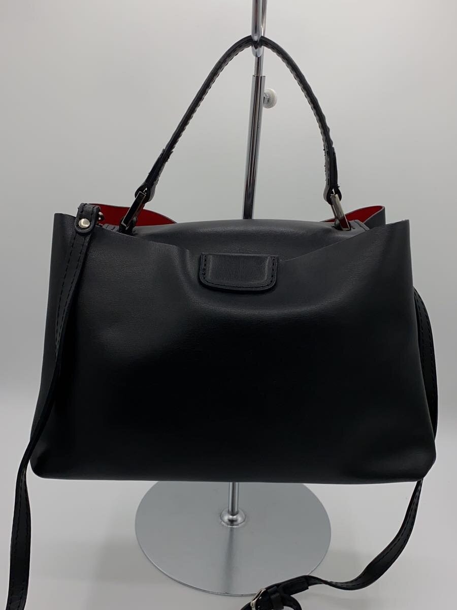 GIANNI CHIARINI Shoulder Bag Leather Black Solid — image 3