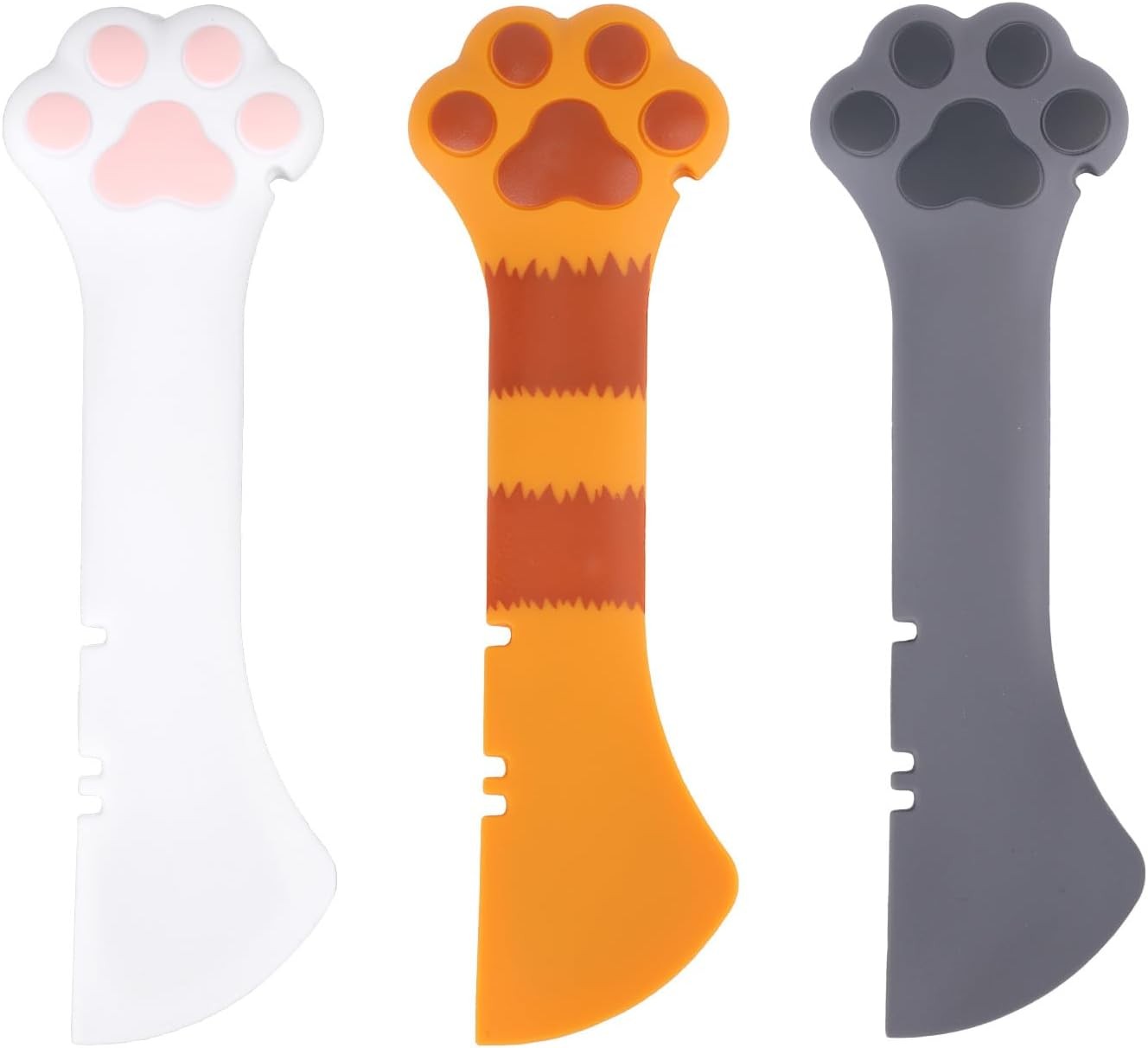 Spoon, Cute Paw Spoon For Wet Food Silicone Can Opener Multif