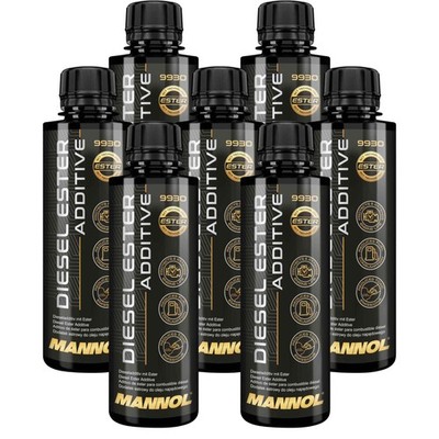 7x 250 ml MANNOL 9930 Diesel Ester Additiv - Kraftstoffsystem-Schutz & Reiniger