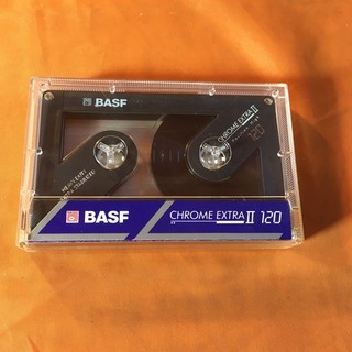 1 x Cassette BASF Chrome Extra II 120 IEC II/High Pos muy buen estado 1991