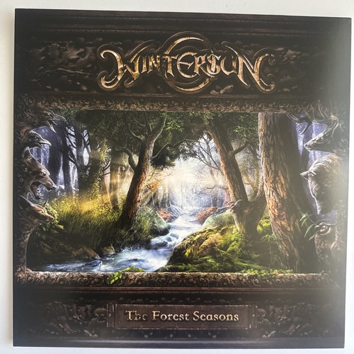 Wintersun - The Forest Seasons LP Vinyl 2024 Clear w/ Green Splatter - Imagen 2 de 4