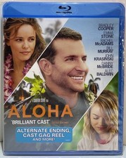 Aloha (Blu-ray, New, Sealed) Bradley Cooper, Danny McBride