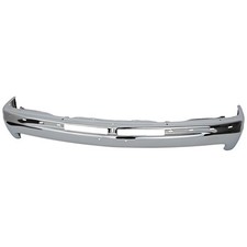 1-piece Front Bumper For Chevrolet Silverado 1500 1999-2002 Bright 1-piece Front Bumper For Chevrolet Silverado 1500 1999-2002 Bright