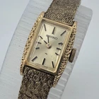 VTG Seiko Watch 11-3189 Women Hand Winding Mechanical Gold Tone 17J Barrel 6.25"