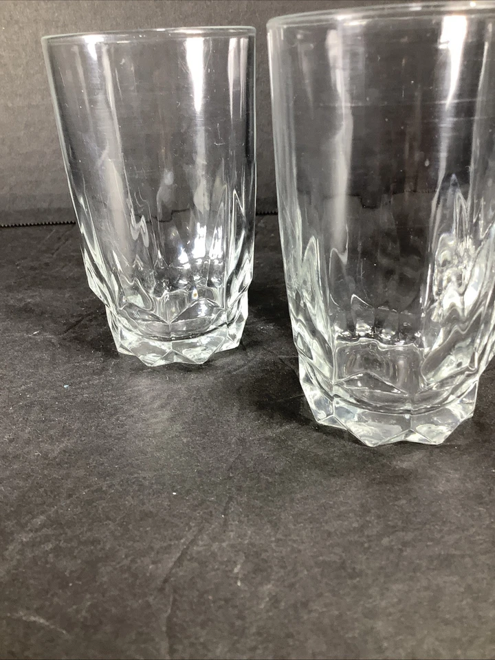 Набор из 3 ~ Arcoroc Франция прозрачный сок стеклянная посуда ~ 5 унций - Изображение 4 из 4