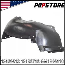 New Front Passenger Side Fender Liner For 99-07 Chevrolet GMC Cadillac GM1247110