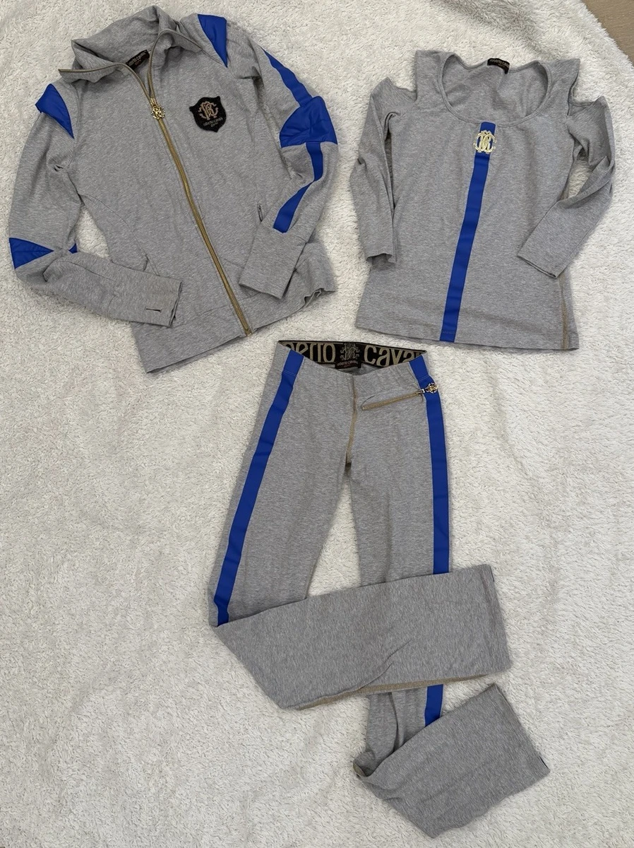 新品roberto cavalli ロゴ スウェット トレーナ グレー L Roberto Cavalli Activewear for Women for sale | eBay