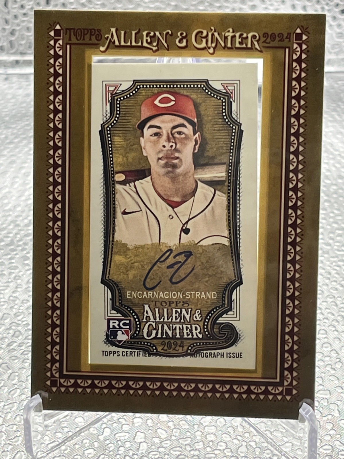 2024 Topps Allen & Ginter - Mini Autographs Christian Encarnacion-Strand #MA-CE