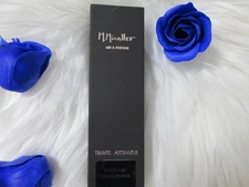 M.Micallef GNTONIC TRAVEL ATOMIZER BLACK 10 ML signature zipper pouch NIB HYPE!