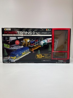 Jakks Pacific Power Trains Deluxe Auto Loader City Train Set 68pc Set Rare