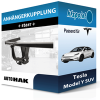 Auto Hak AnhäNgekupplung Starr Passend FüR Tesla Model Y Suv 03.2019-01.2025 Neu