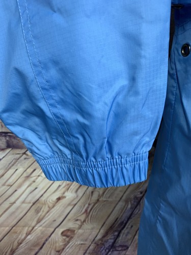 Weatherproof Rain Jacket Womens Large Blue Zipper Front Pockets Packable - Picture 6 of 11