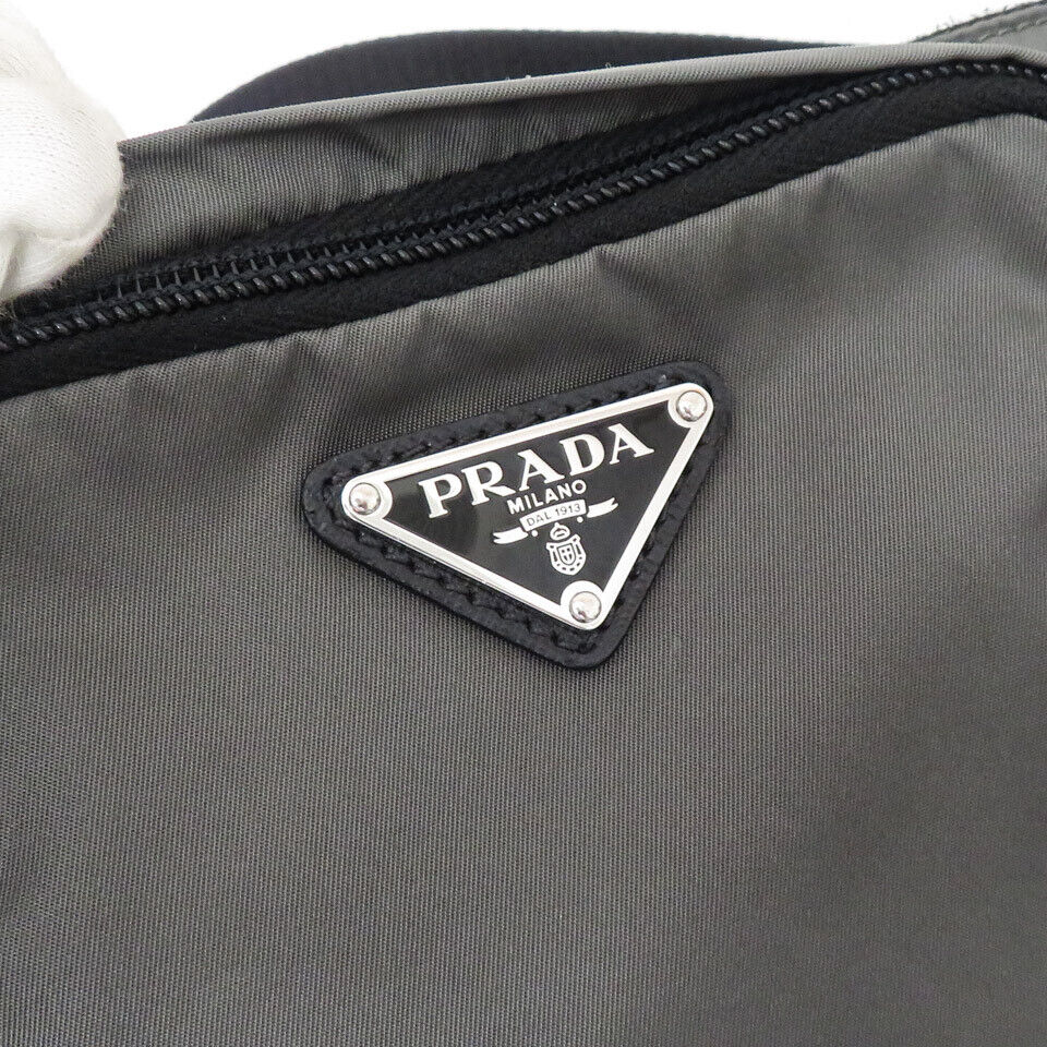 Prada Re Nylon x Saffiano Leather Belt Bag Waist Bag Body Prada Re Nylon x Saffiano Leather Belt Bag Waist Bag Body