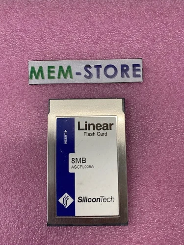 Flash series 2 8MB 16Bit data Type 1 Linear Memory Flash PCMCIA Card grade A