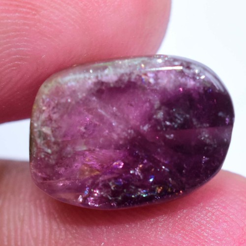 14.40 CT Natürlich Pink/Rot (Rubellit) Turmalin Unbehandelt Certified Edelstein - Bild 2 von 6