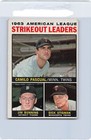 Topps Jim Bunning 1964 Season Baseball Cards
