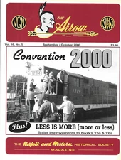 The Arrow Sept.2000 N&W Y5s & Y6s Boiler Improvements Mining Coal Elmore Coal 