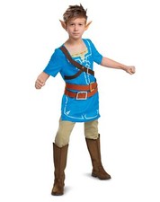 Kids Link Costume Breath of the Wild Officially Licensed Zelda Outfit 7 8