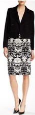 Catherine Malandrino Black Cropped Double-breasted Jacket -- Sz:12 -- Now $69