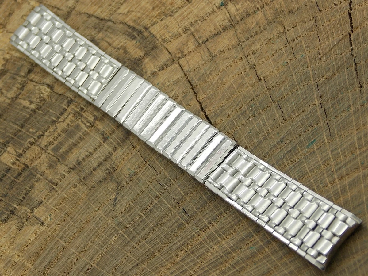 Drema 复古手表表带 17.5mm 曲面轮爪不锈钢扩展库存新品未使用男式