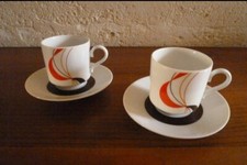 2 tasses à café porcelaine Win…