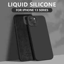 For iPhone 17 16 15 13 14 Pro Max 12 11 8 Liquid Silicone Protective Case Cover