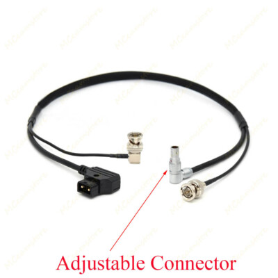 DTAP to 0B 4pin for ZACUTO Kameleon Chameleon EVF camera monitor cable sdi video