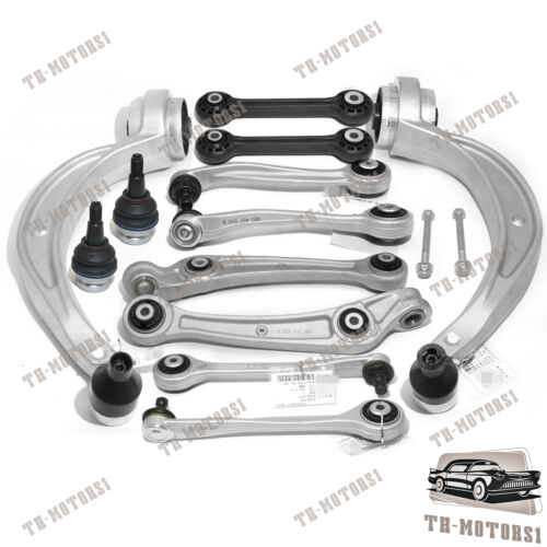 14PCS Front Control Arm Balljoint Suspension Kit for Audi 2012-15 A4 A5 S4 S5 Q5 - Picture 2 of 16