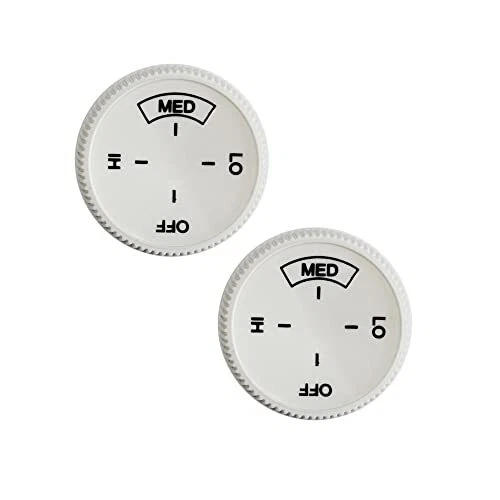 2PCS Baseboard Heater Thermostat Temperature Control Dial Knob Replacement  Ba... | eBay
