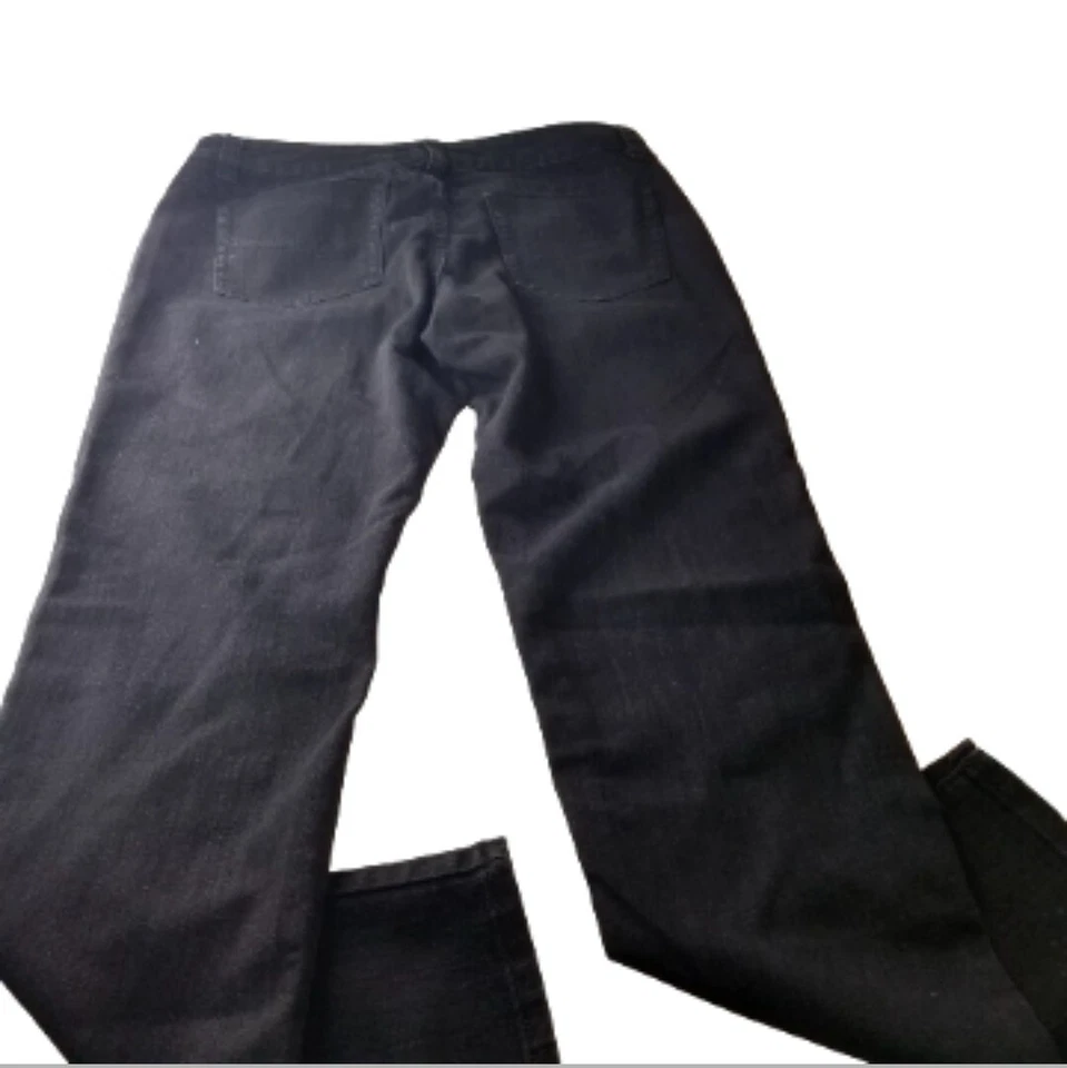 Bongo Womens Skinny Jeans Size 15 Dark Wash Cotton Blend Stretch Black Denim - Image 4 of 4