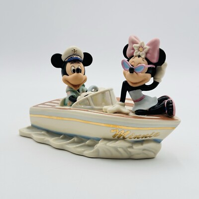 Lenox Disney Cruising The Waves With Minnie & Mickey Mouse